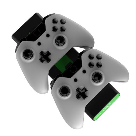 Зарядная станция для 2-x геймпадов iPEGA Черно-Зеленая (PG-XB003) (Xbox One) 